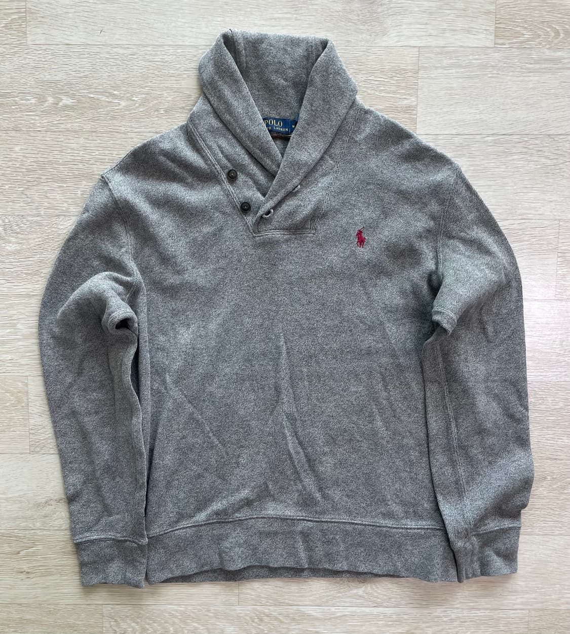 폴로 랄프로렌 반카라 니트 곤색 M 상품이미지1