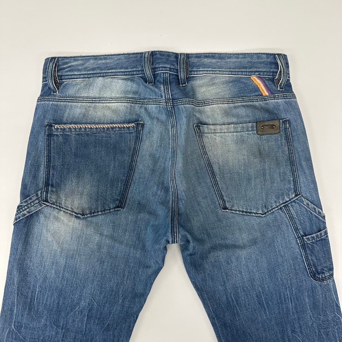 디젤 자수 워싱 디테일 데님팬츠 청바지 상품이미지7