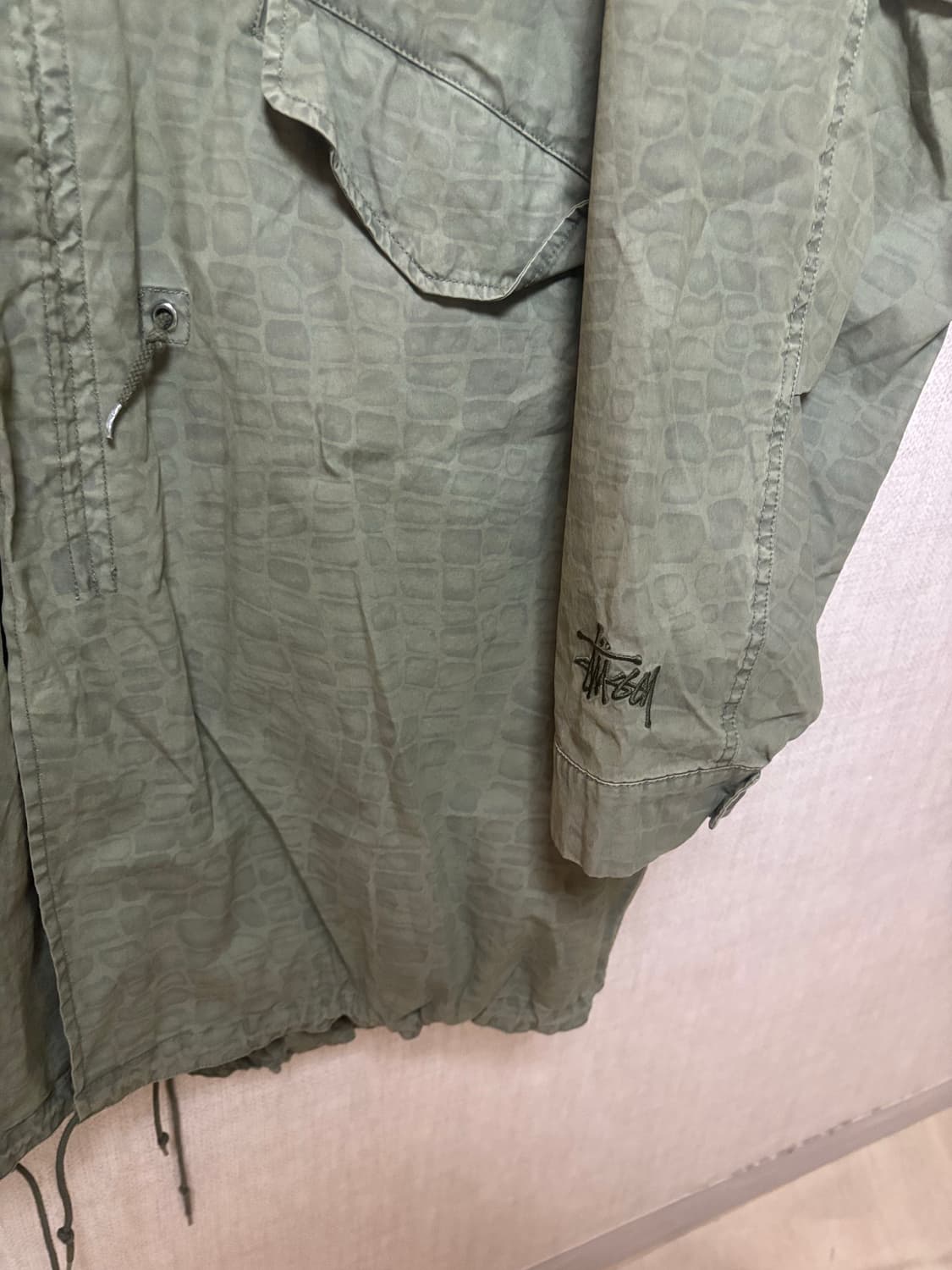 스투시 나이코 피쉬테일+워크기어 퀼팅 라이너 자켓 상품이미지3