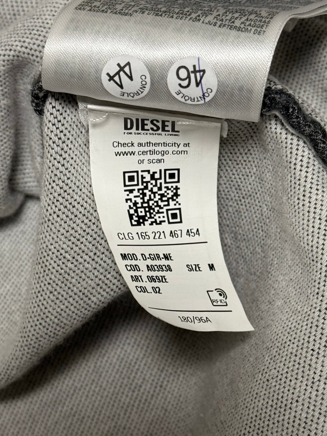 D Gir 트랙 데님 후드 집업 M 상품이미지3