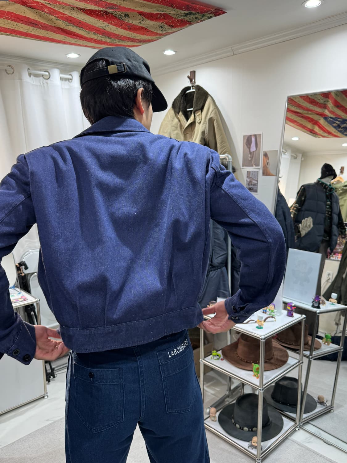 이탈리아 데님 자켓 개인창 상품이미지1