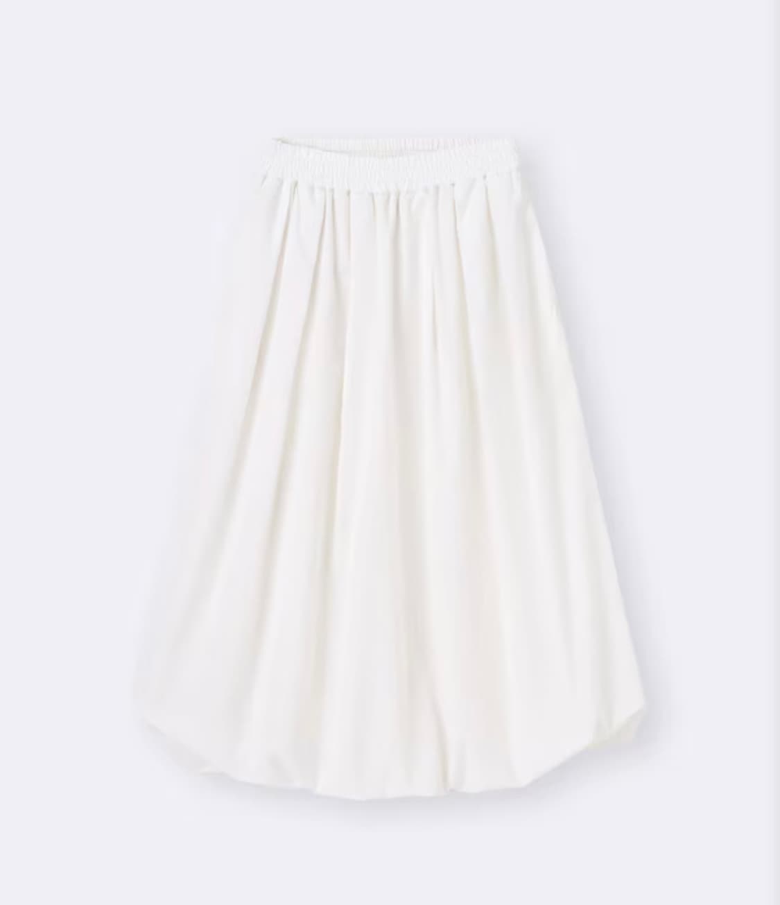 GU 지유 Bubble Hem Midi Skirt 상품이미지1