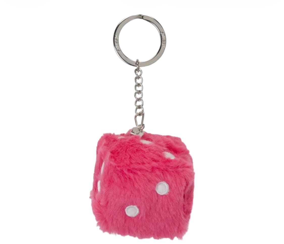 스투시 주사위 퍼지 다이스 키링 핑크 새상품 상품이미지4