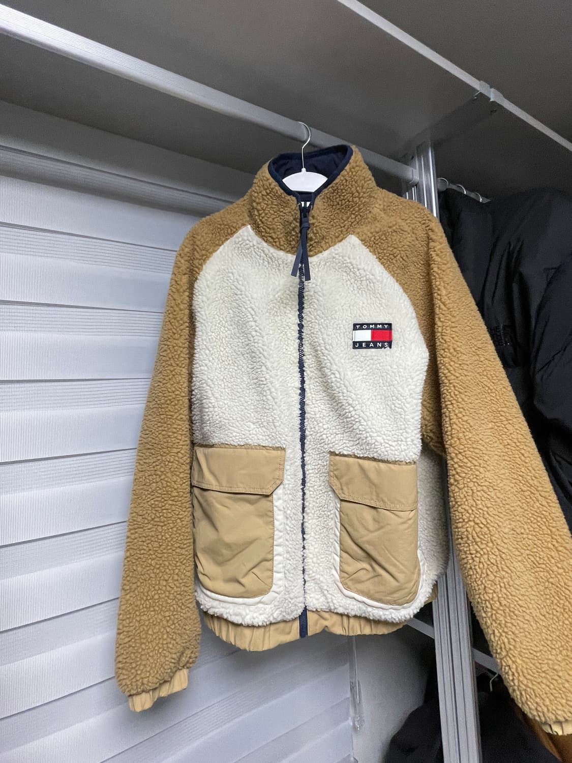 타미진스 리버시블 셰르파 자켓 M 상품이미지4