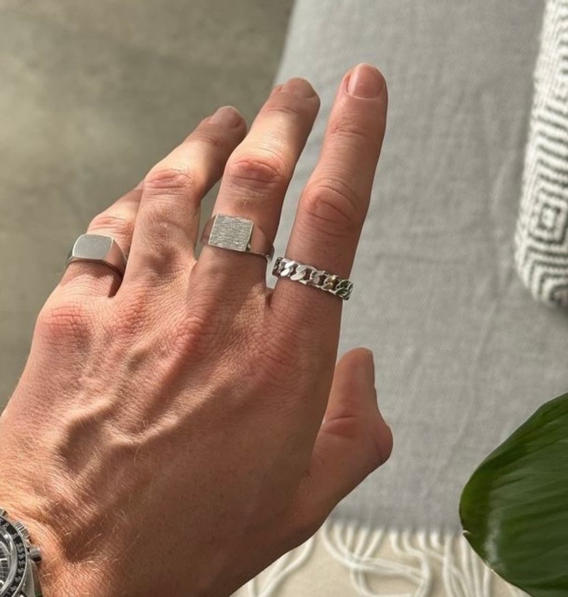 체인 반지 상품이미지1