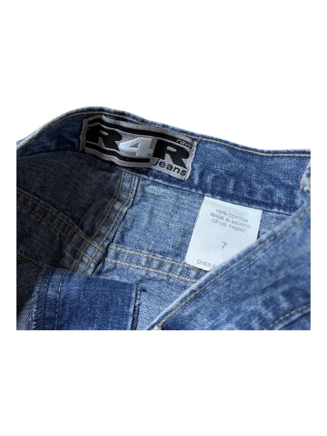 캣 워싱 데님 미니스커트 상품이미지3