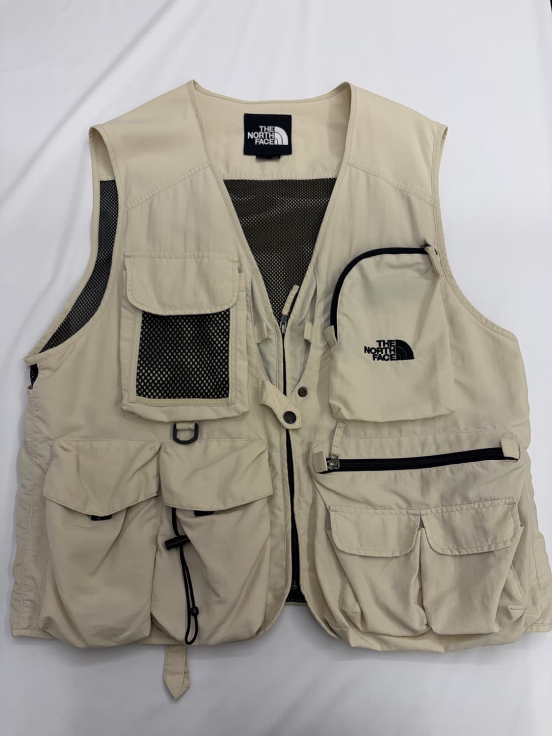 [110] 노스페이스 베이지색 베스트 조끼 상품이미지1
