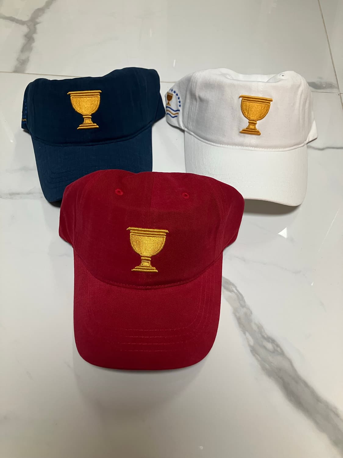 프레지던츠컵 선수용 모자 새거 랄프로렌 네이비 레드 화이트 상품이미지1