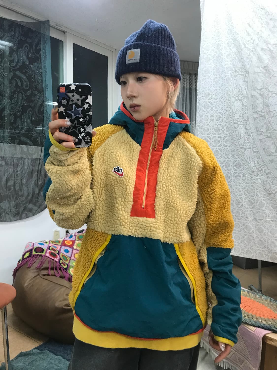 나이키 아노락 후리스 후드티  상품이미지1