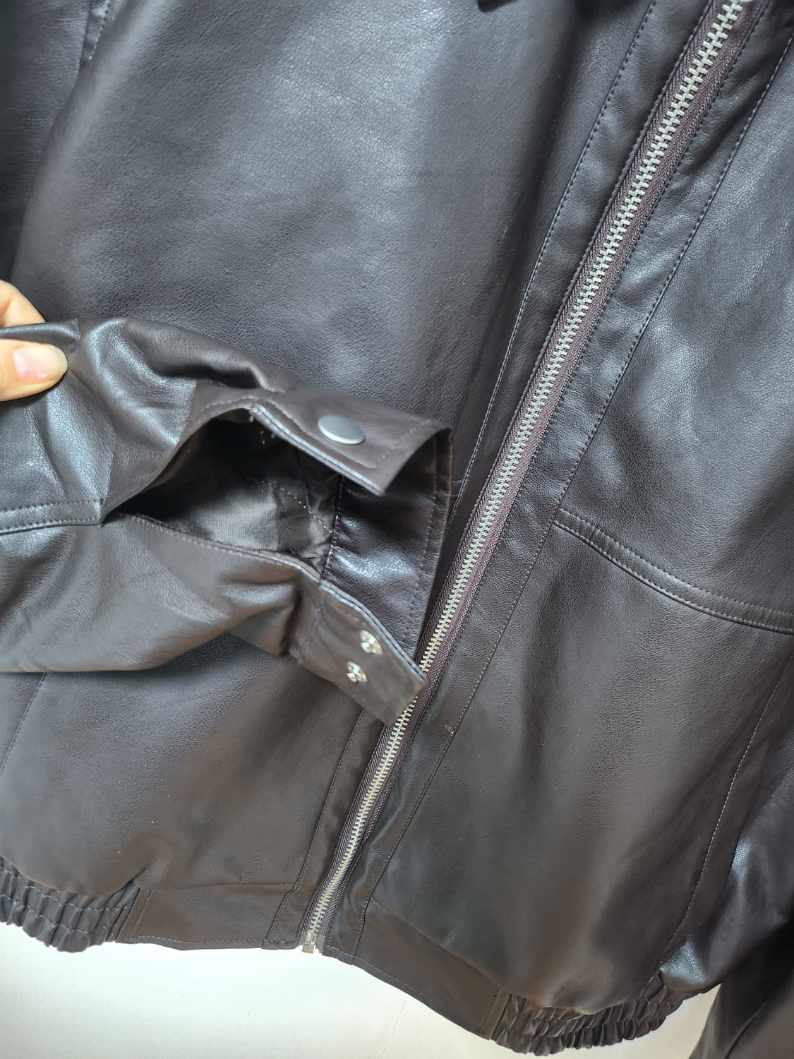 에잇세컨즈가죽자켓 상품이미지5