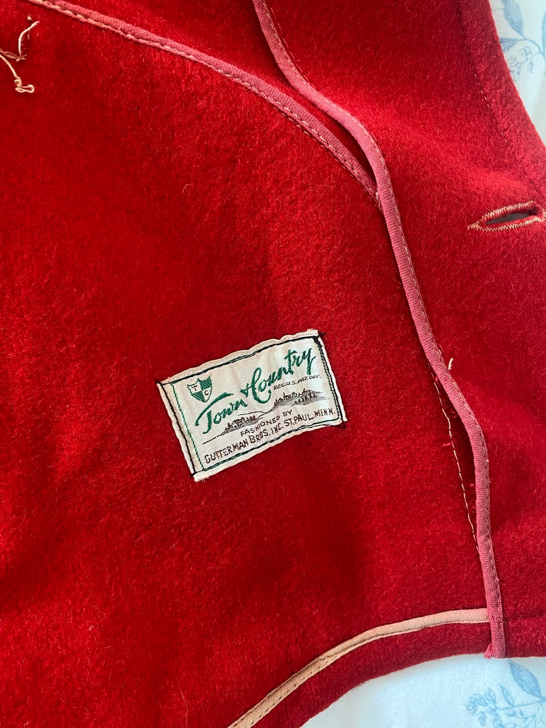 빈티지 울 헌탕자켓 판매합니다 상품이미지5