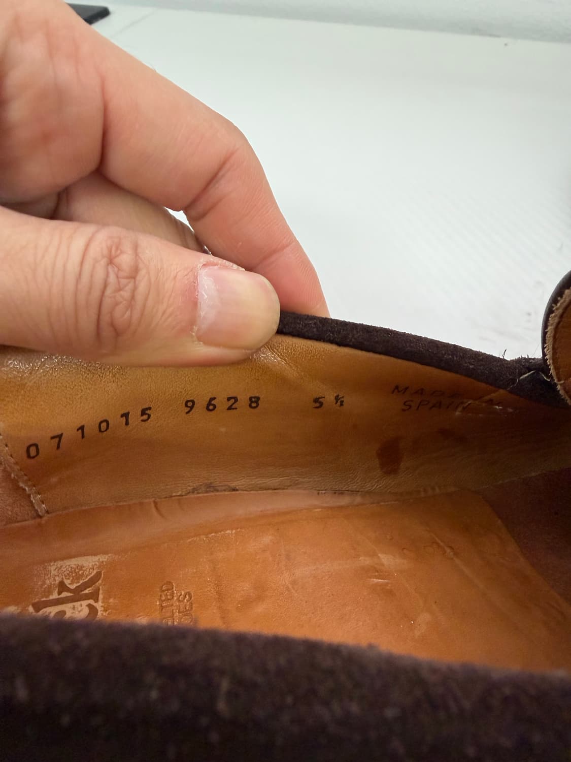 정품) 버윅1707 스웨이드 브라운 로퍼 255 상품이미지8