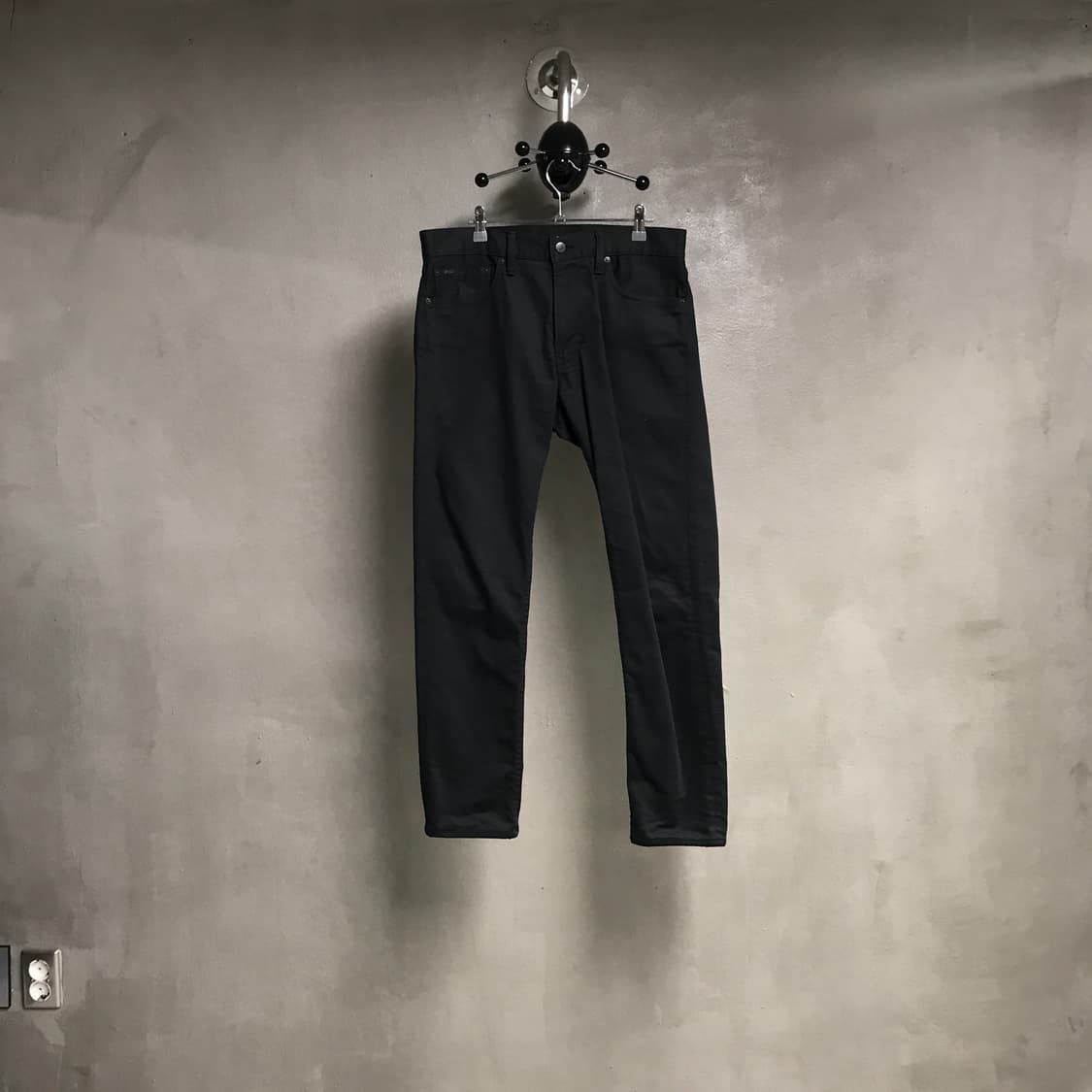 폴로 랄프로렌 코튼 팬츠 블랙 31/32 상품이미지1