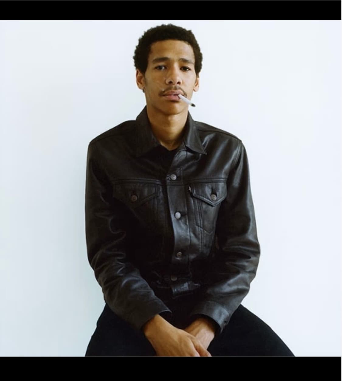 슈프림 x리바이스 leather jacket 2011-fw 상품이미지1