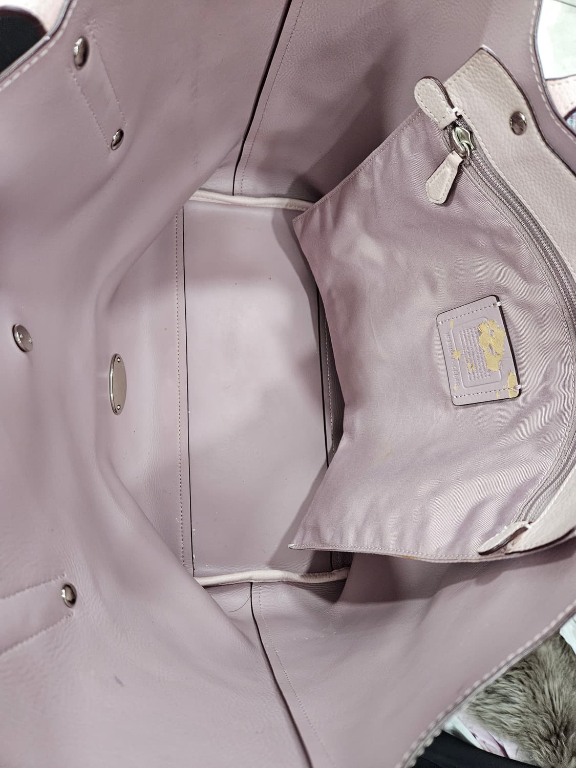 코치(Coach) 마켓 토드 숄더백 라이트핑크 상품이미지6