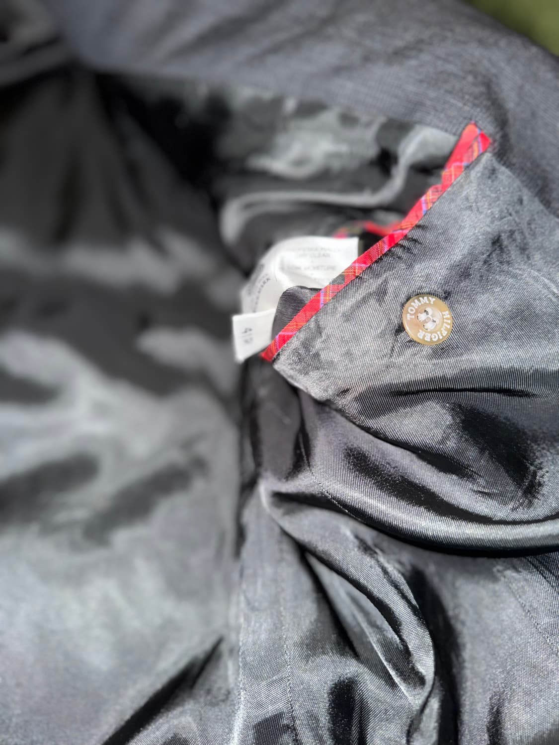 [41R] 타미힐피거 MADE IN USA 테일러 메이드 블레이저 자켓 상품이미지6