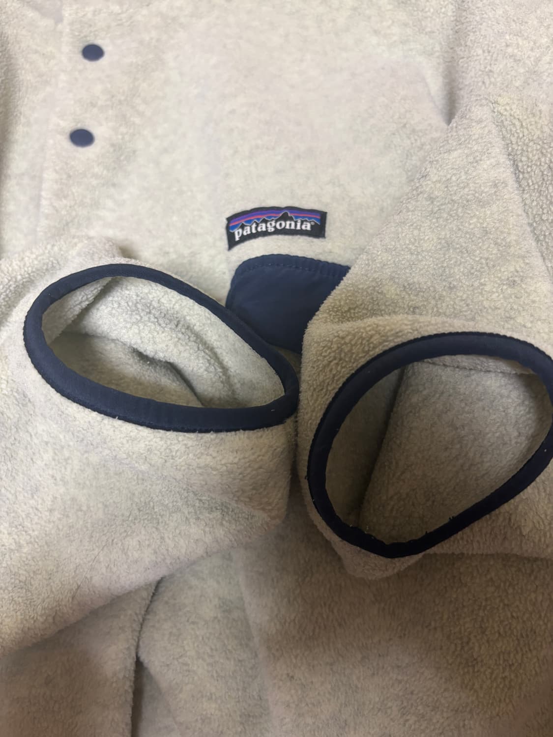 파타고니아 신칠라 헤비웨이트 오트밀 색상 XL  상품이미지2