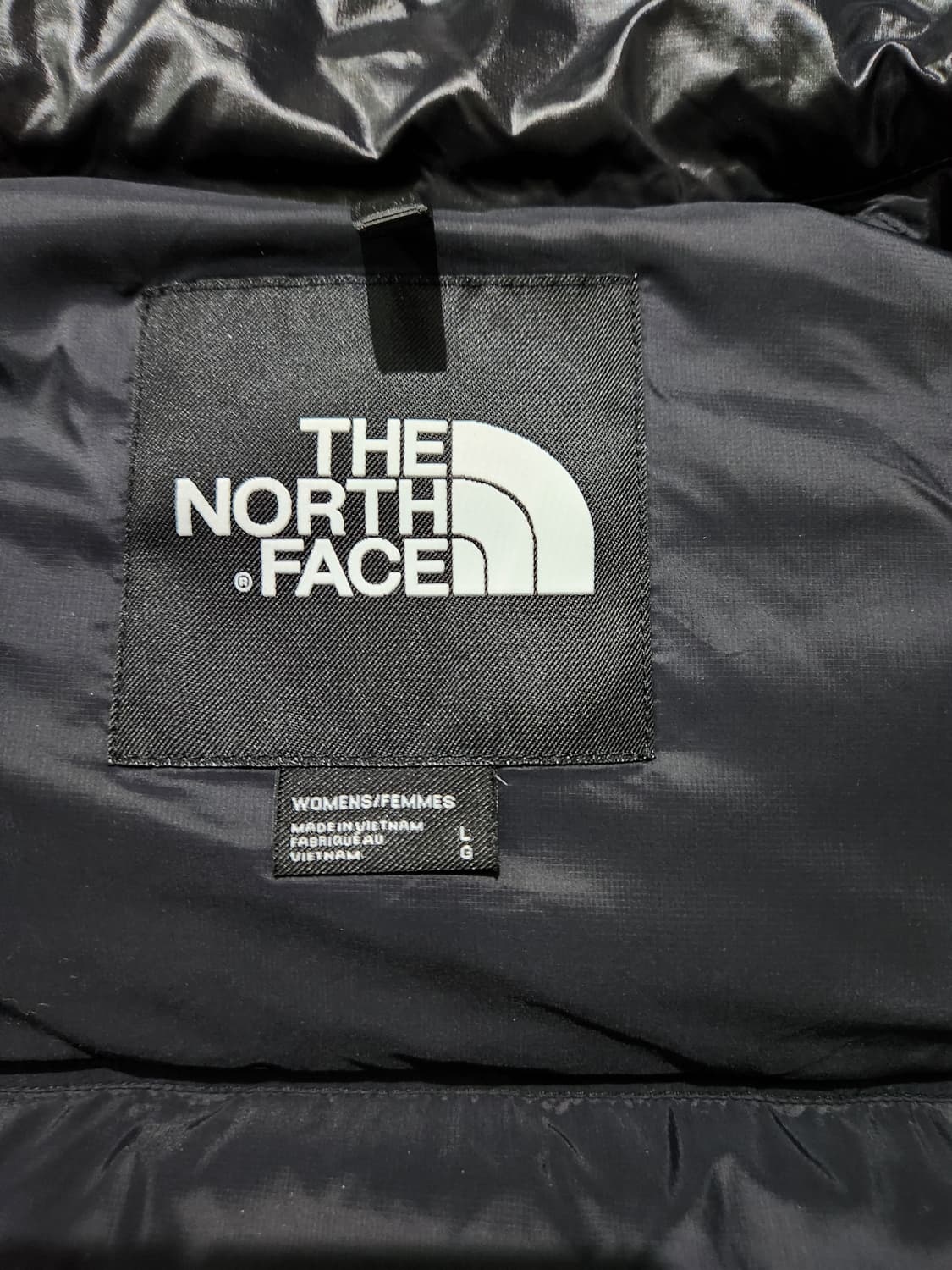 노스페이스 눕시 700 크롭 패딩 L 상품이미지4