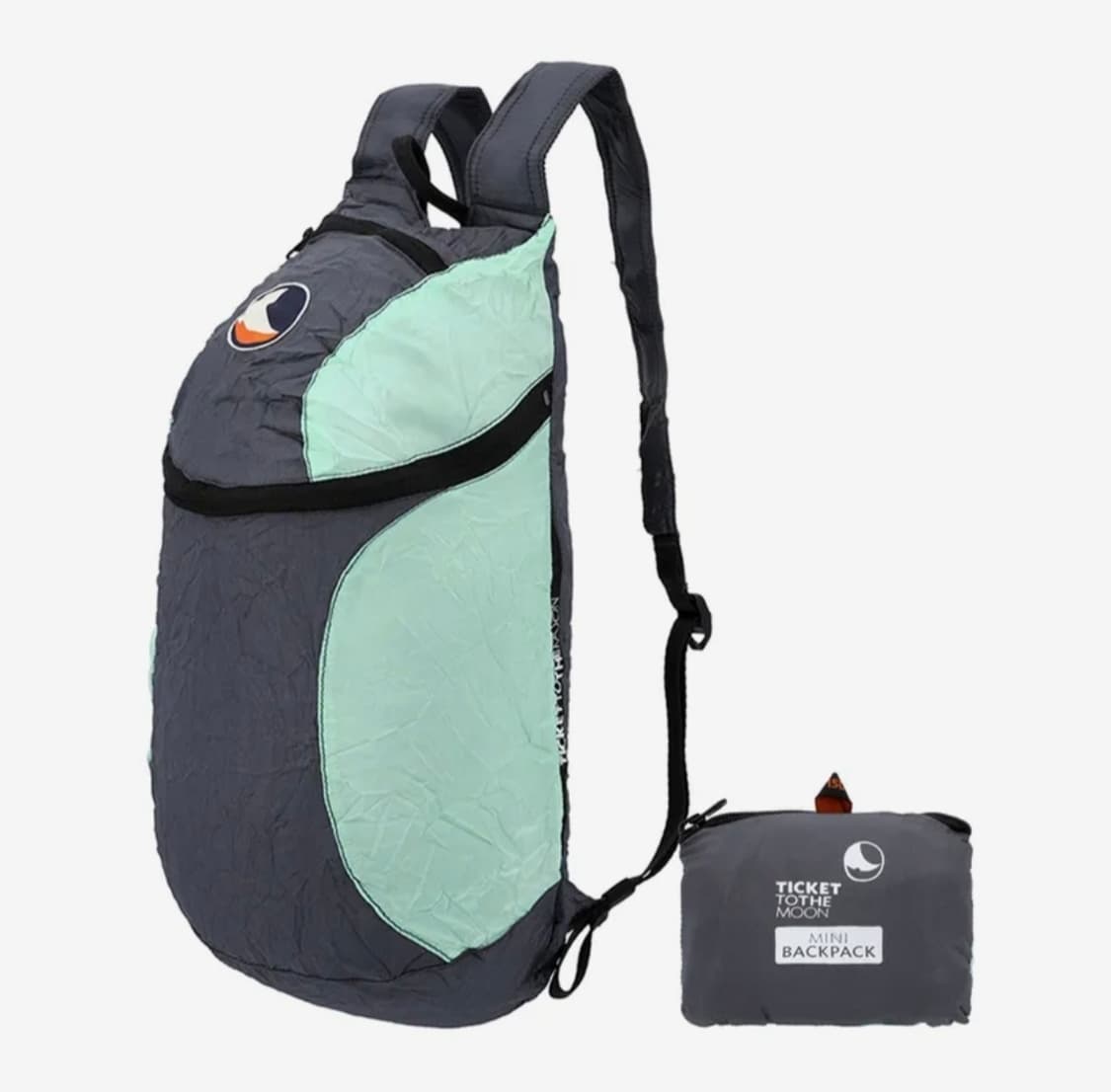 티켓투더문 미니백팩 15L (다크그레이/민트) 상품이미지4