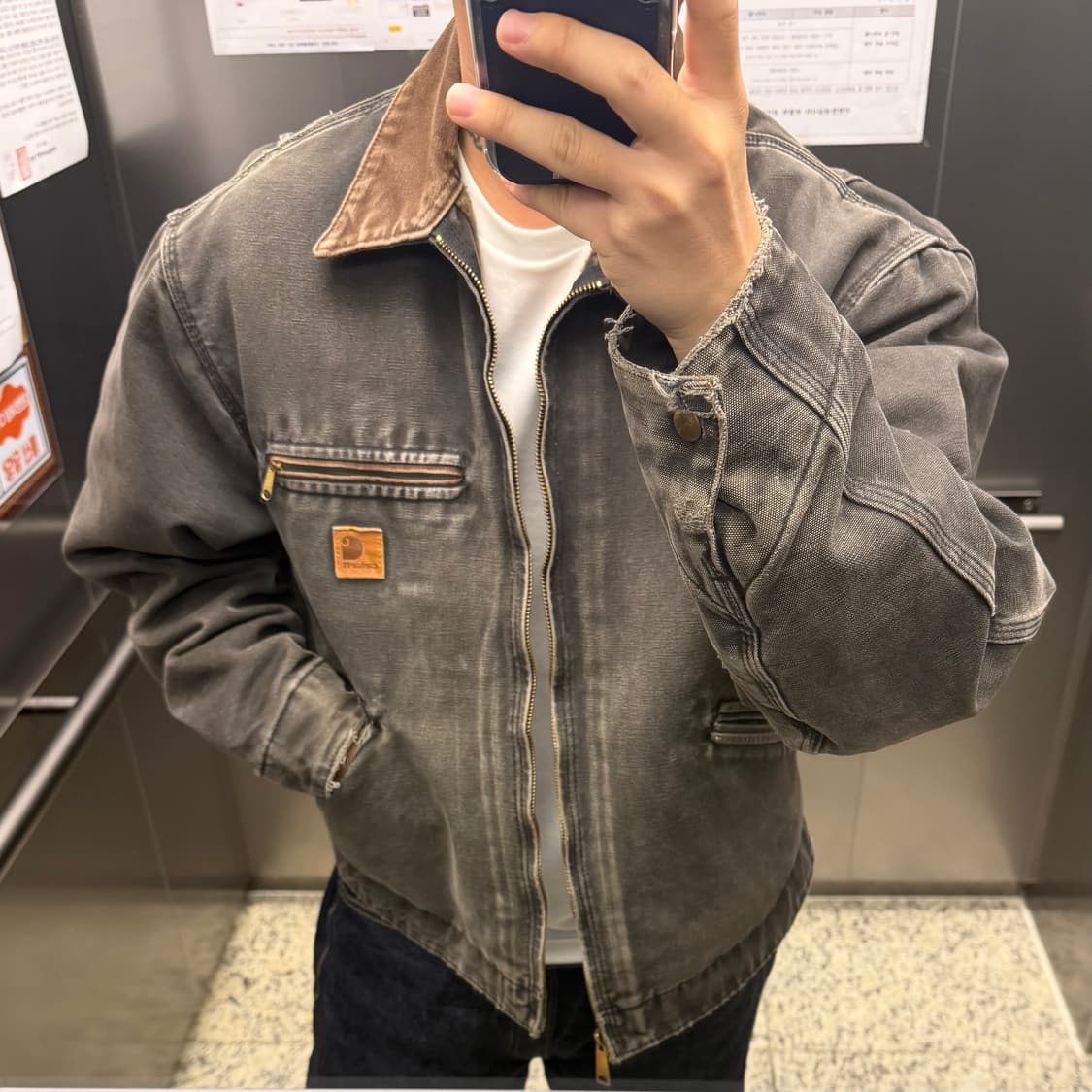 OG Carhartt J97 BLK Detroit Jacket 칼하트 상품이미지1