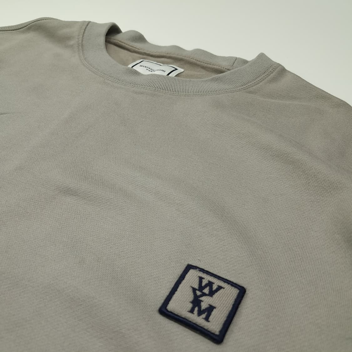 CL055 2XL 우영미 시그니처 백 로고 & WYM 스퀘어 패치 그레 상품이미지4