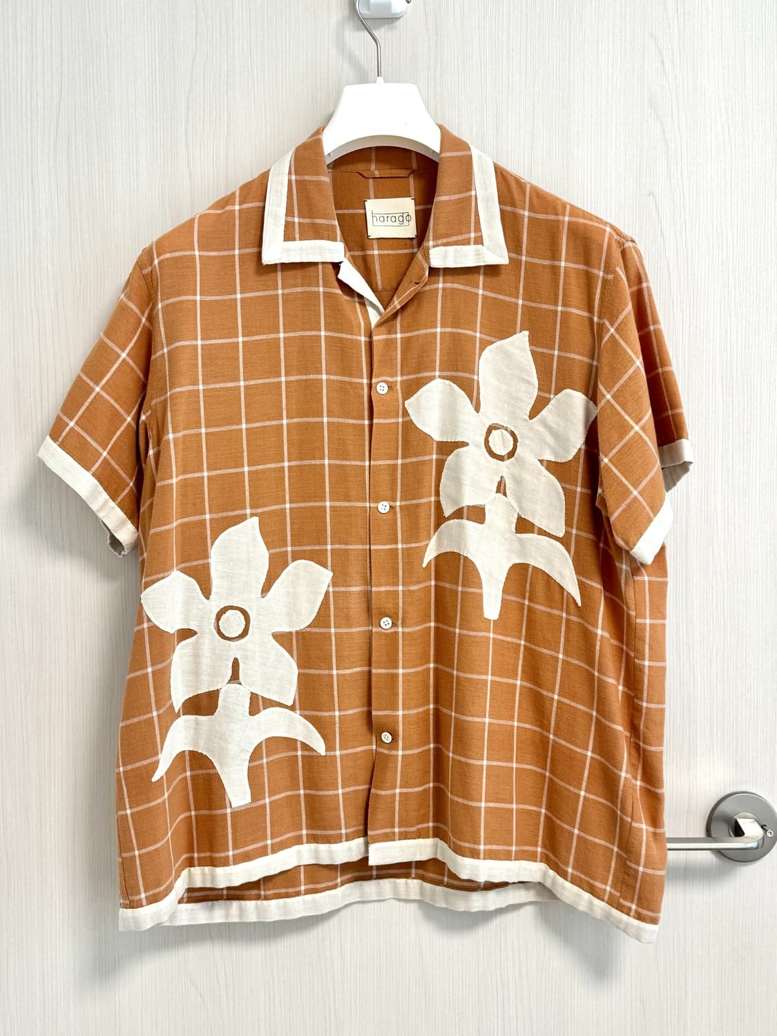 Harago Floral-appliqué 셔츠 상품이미지1