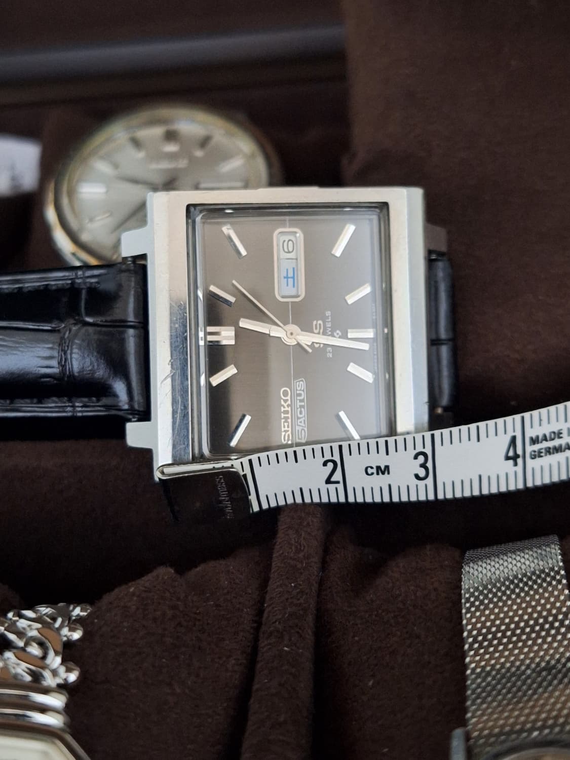 세이코 70s 빈티지 탱크프레임 오토매틱 시계 판매합니다 상품이미지7