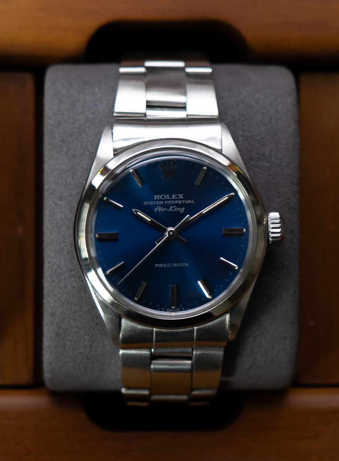 롤렉스 오이스터 퍼페츄얼 에어킹 5500 청판 빈티지 시계 상품이미지1