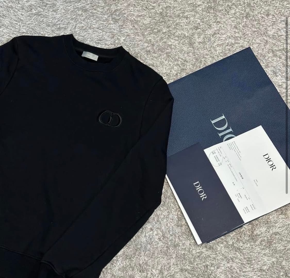 [리오브] 디올 CD 로고 맨투맨 상품이미지2