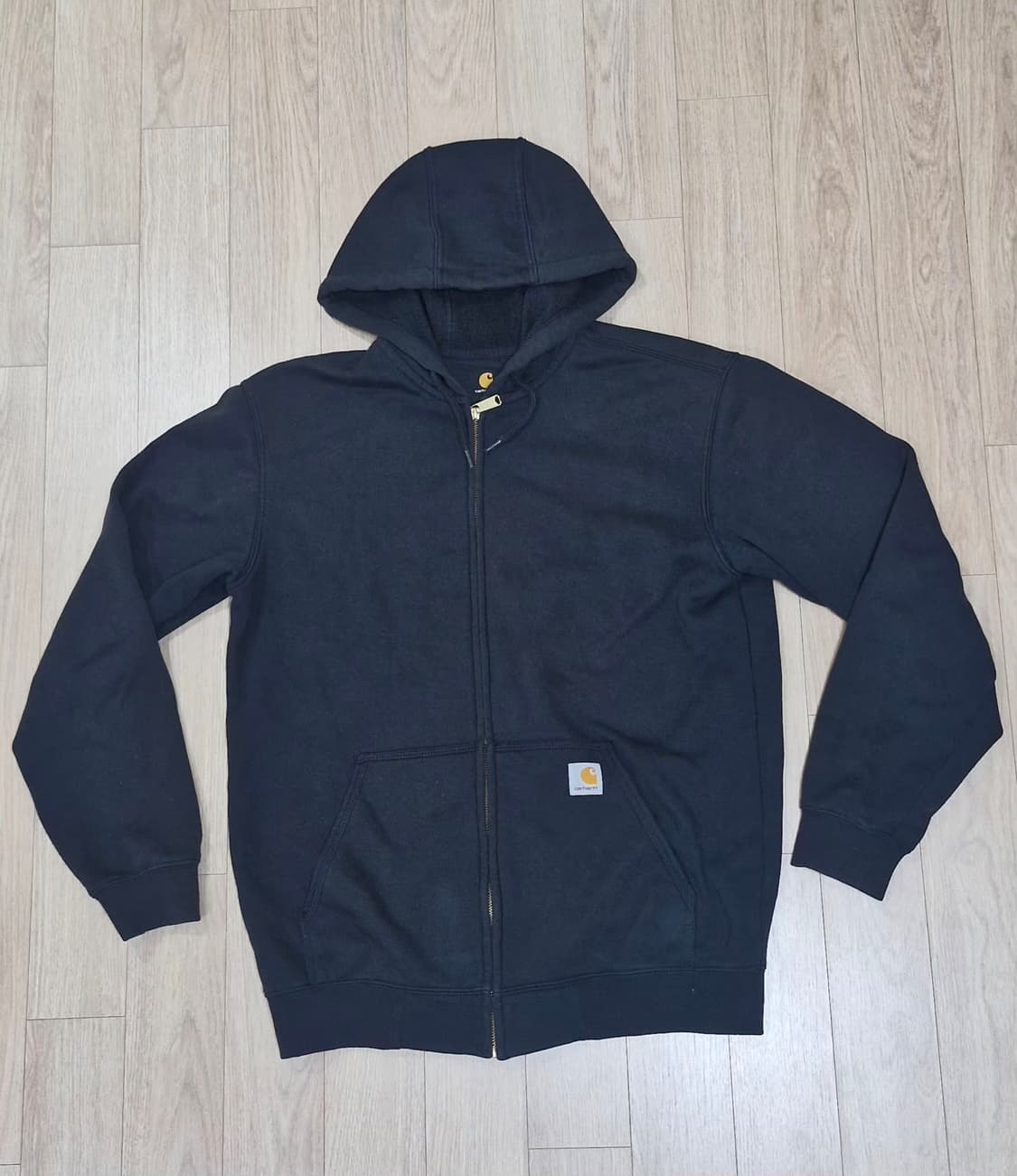 칼하트 후드집업 블랙 M 상품이미지1