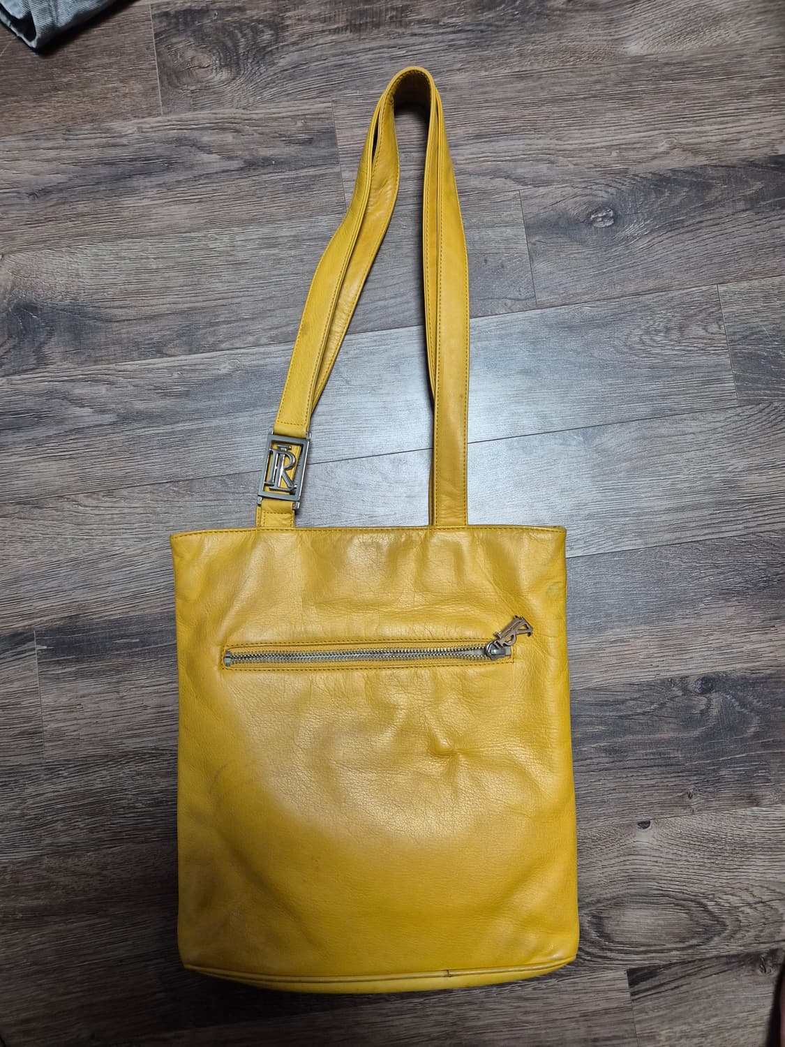 폴로 가죽가방 옐로 상품이미지2