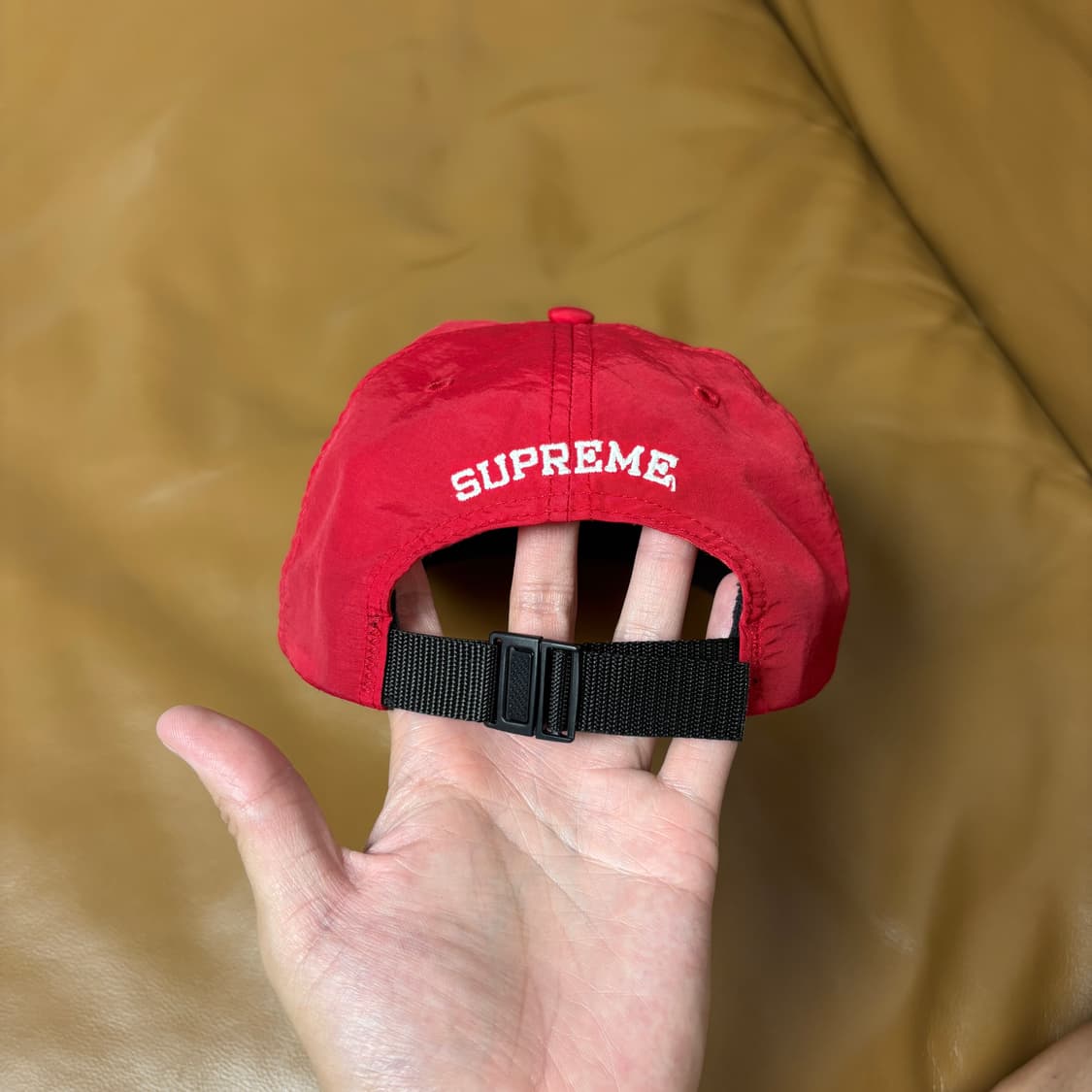 Supreme 슈프림 서바이벌 레드 6패널 볼캡 모자 (Red) 상품이미지8