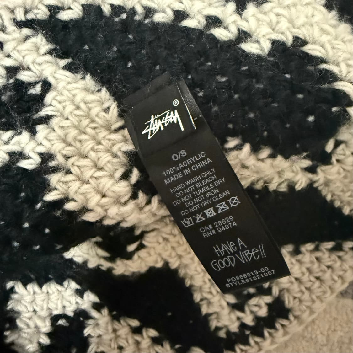 스투시 웨이브 니트 버킷햇 본 상품이미지2