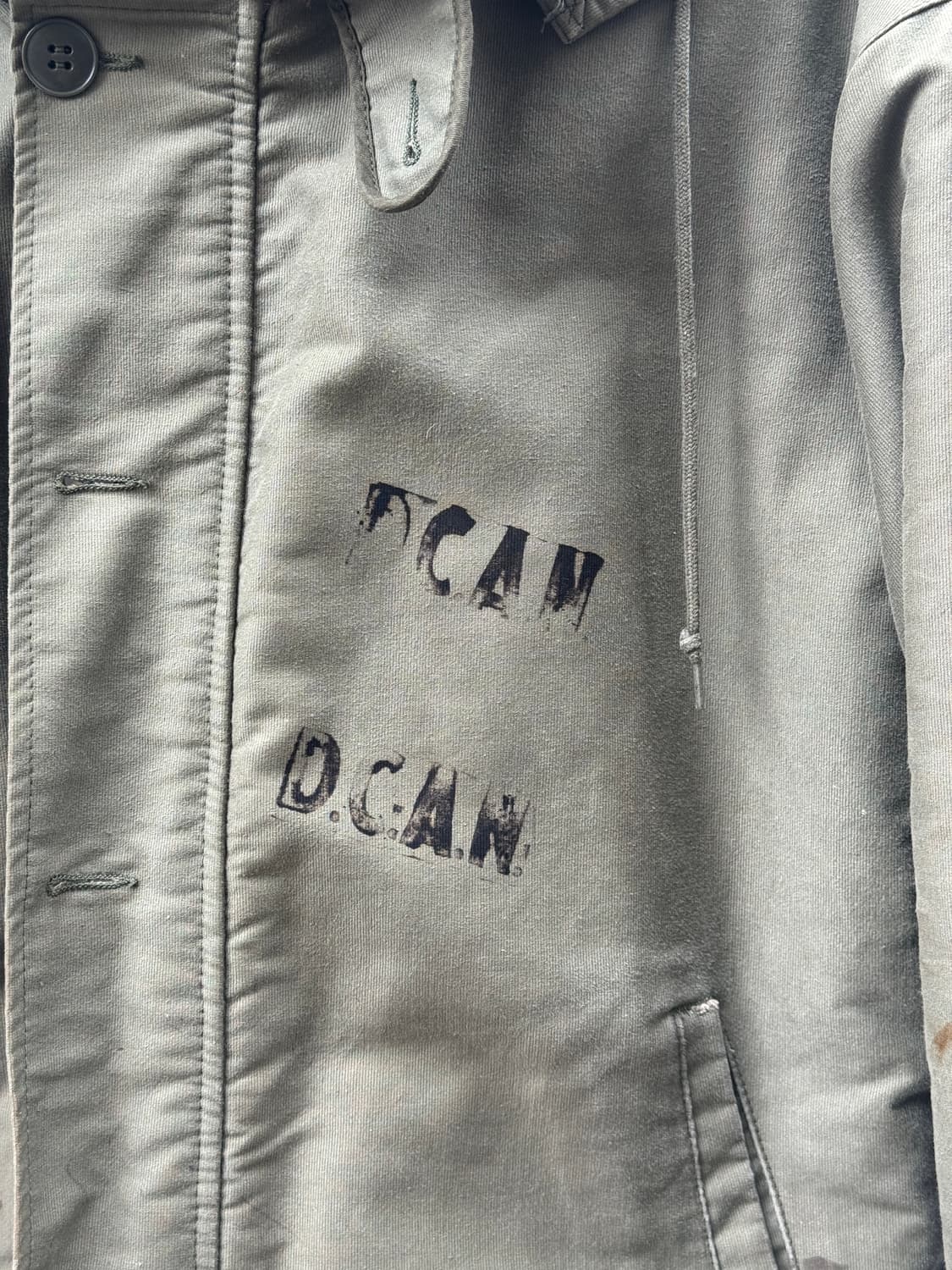 레어) 70s 프랑스 해군 덱자켓 상품이미지2