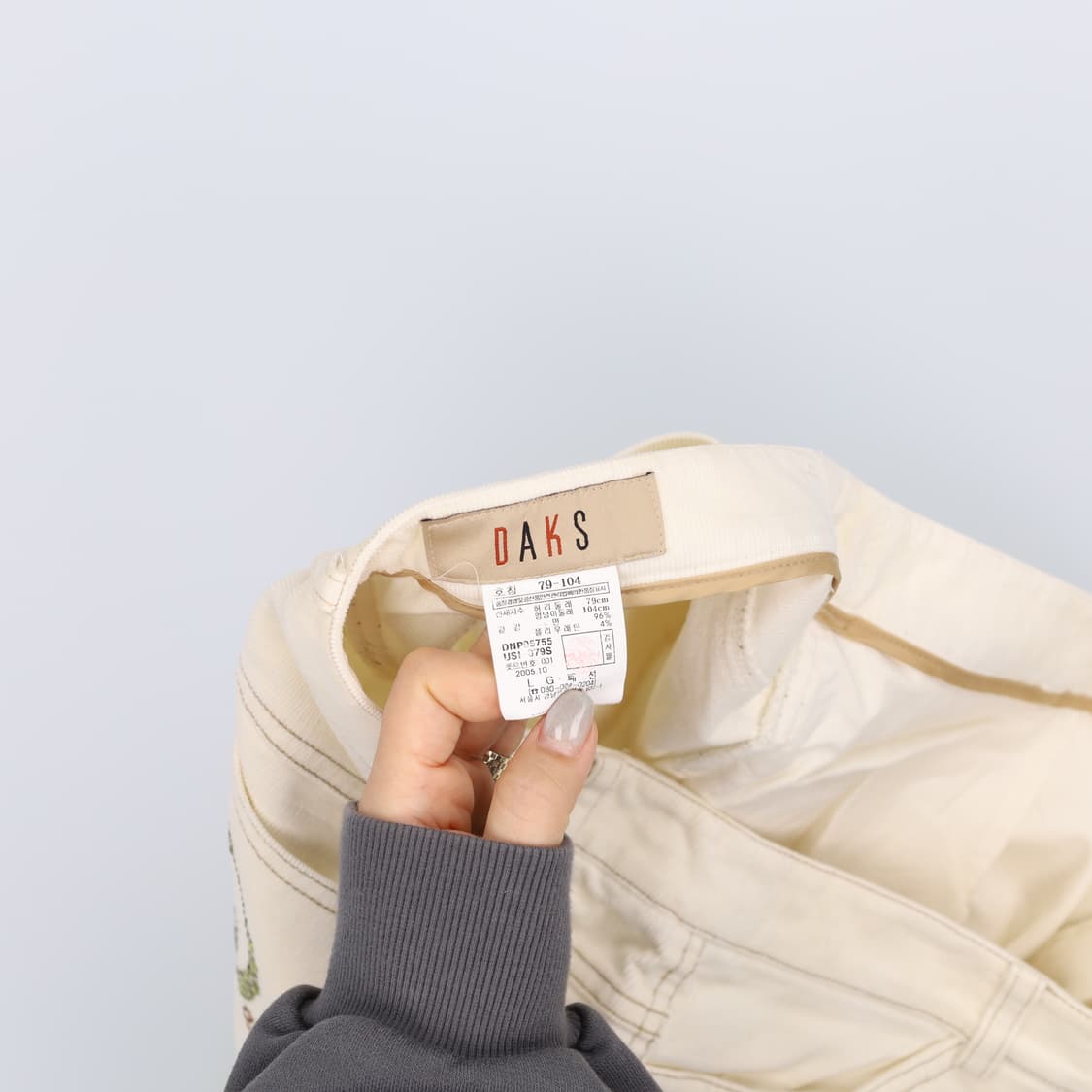 [79-104] 닥스 골프 면 팬츠 바지 1211J1 상품이미지3