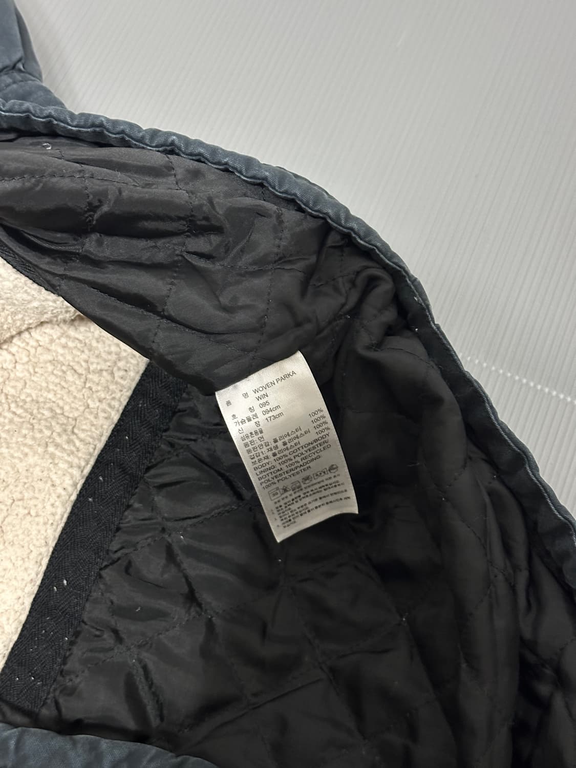 아디다스 우븐 양털 파카 자켓 95 상품이미지5