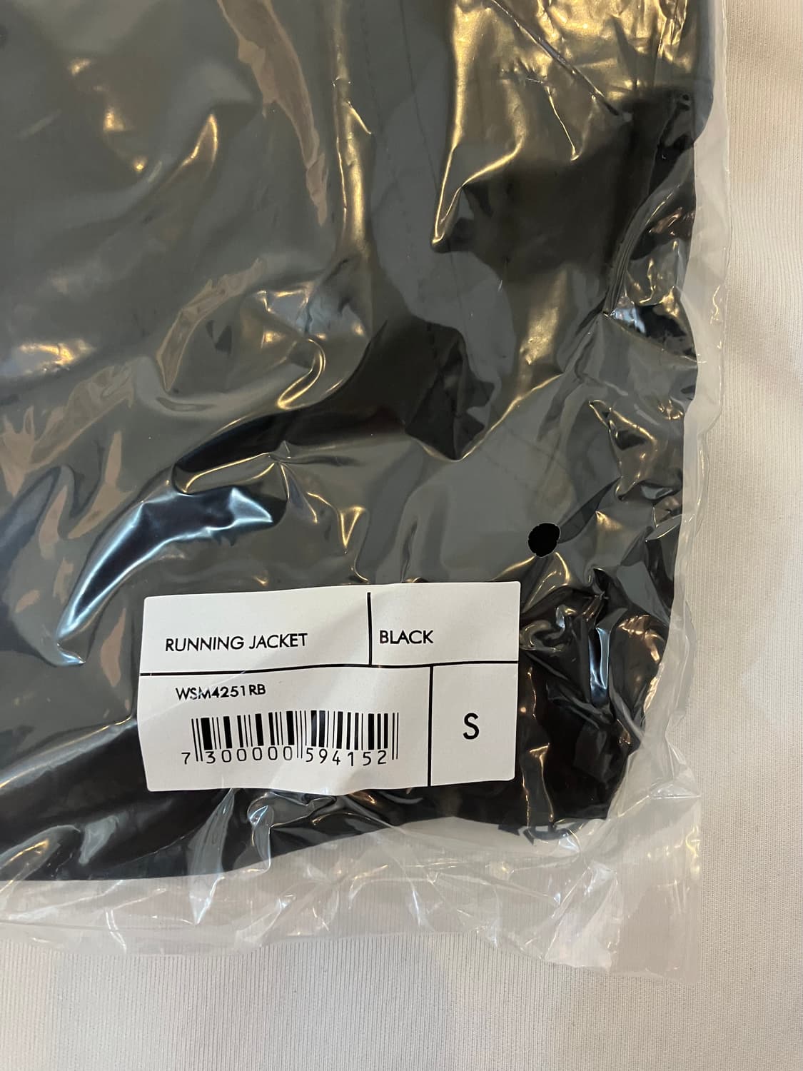 아워레가시 워크샵 러닝 자켓 바람막이 s 블랙 새상품 상품이미지2