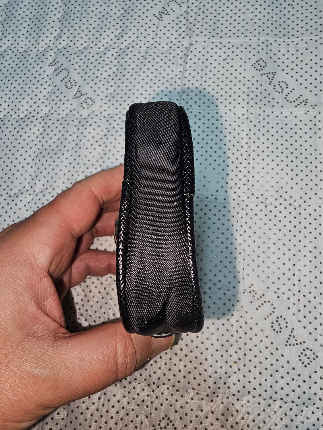 프라다 블랙 보조 파우치 상품이미지6