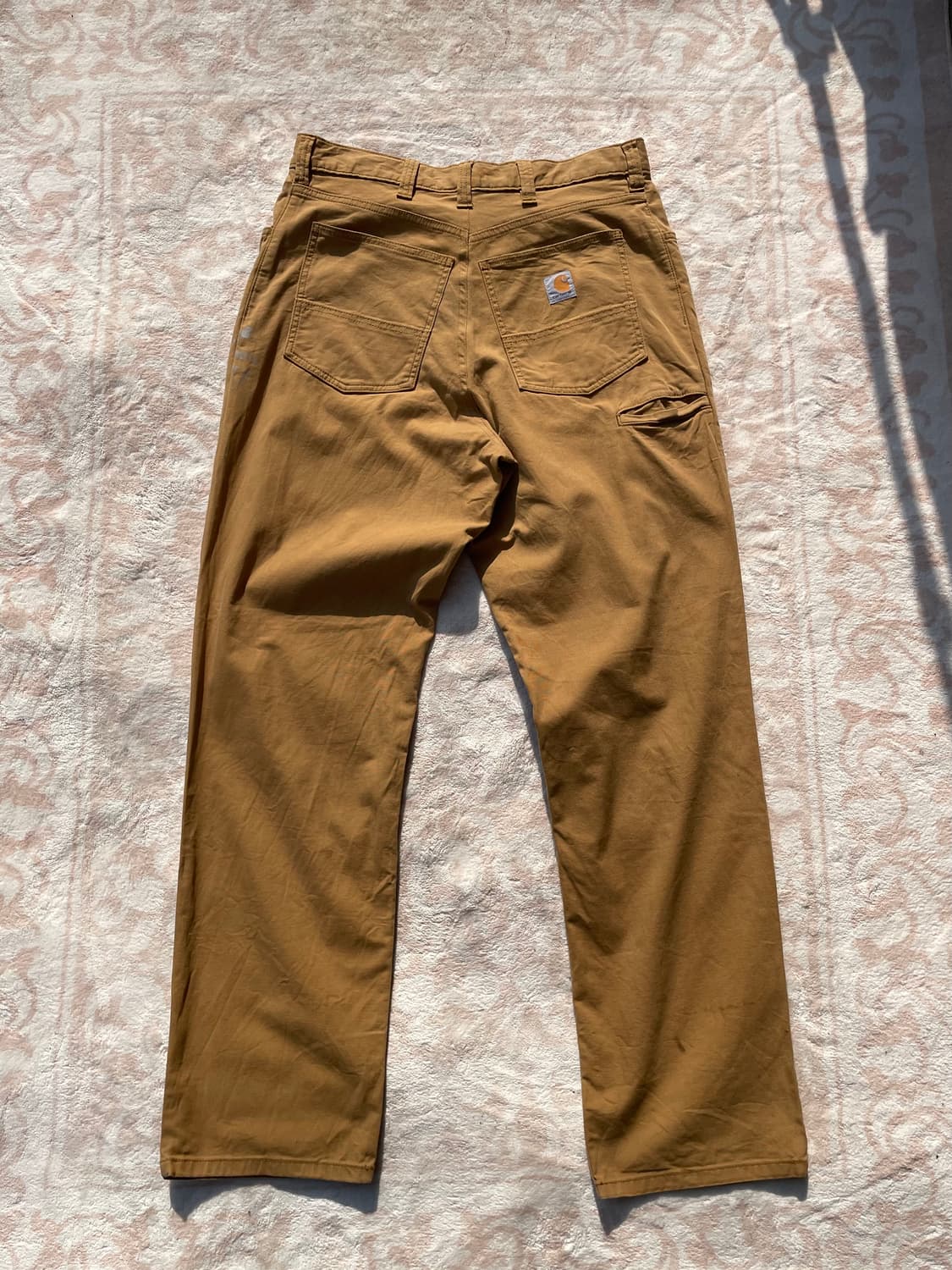 칼하트 카멜 워크 카펜터 팬츠 상품이미지4