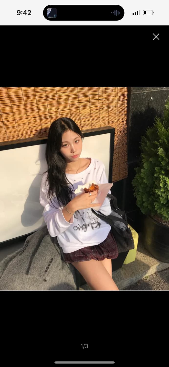 라티젠 원숄더 스웻셔츠 상품이미지1