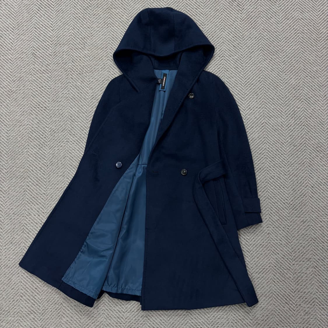 모르간 울블렌딩 로브코트  v1430  상품이미지5