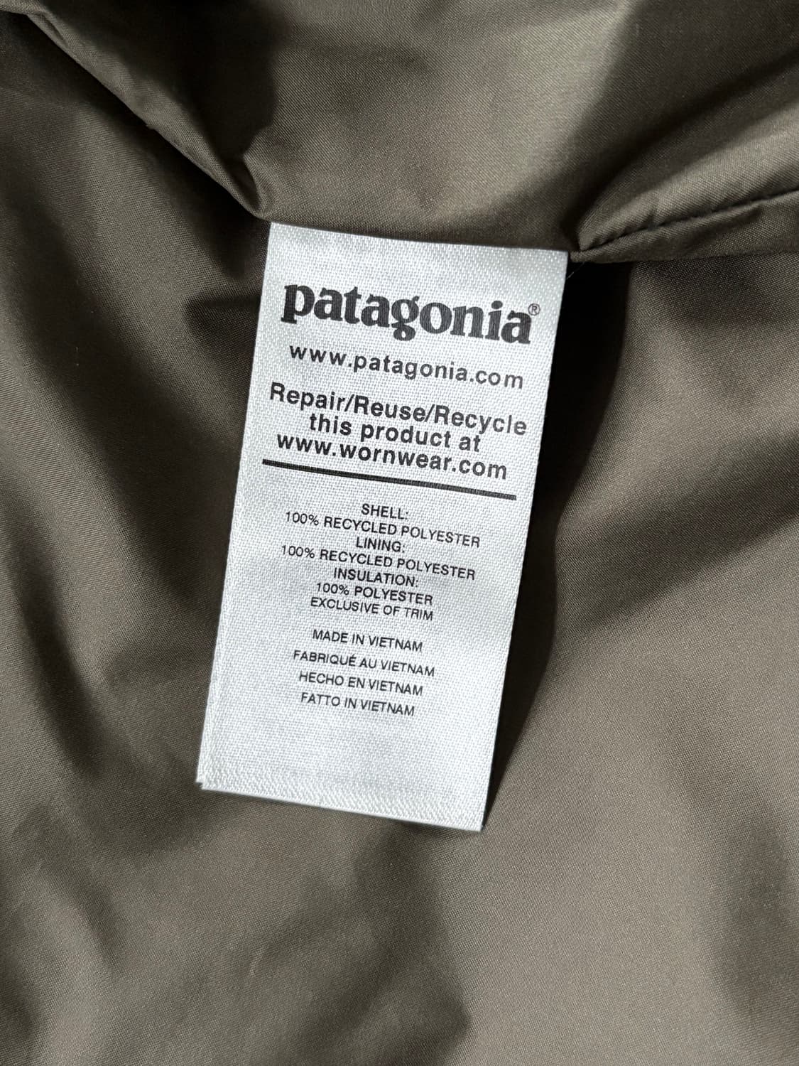 Patagonia 파타고니아 올리브 코듀로이 퀄팅 자켓 상품이미지9