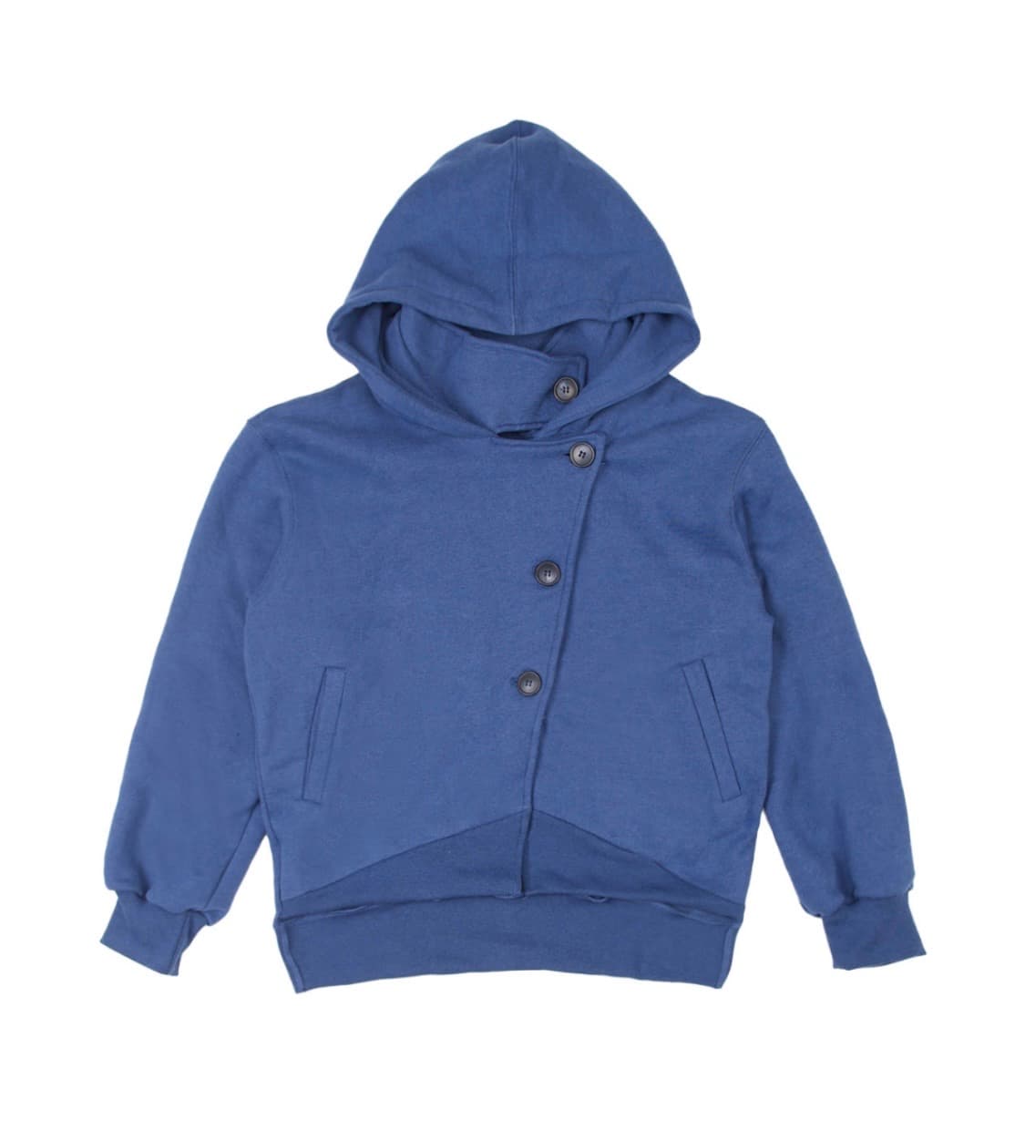 오스하이 OSHIGH 하이넥 후드집업 블루 상품이미지3