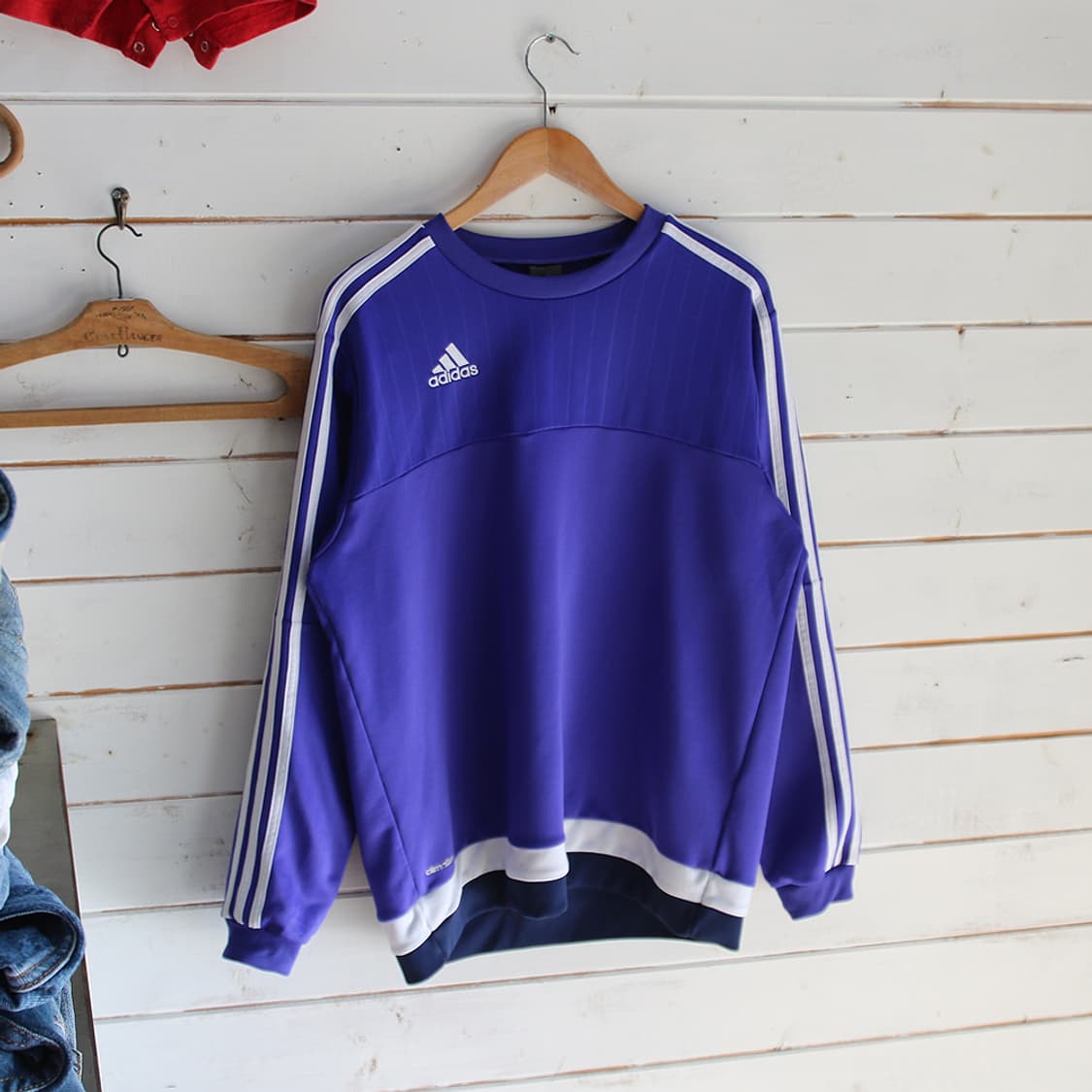 (착용컷) 아디다스 트랙 티셔츠 (남성용 103) 상품이미지1