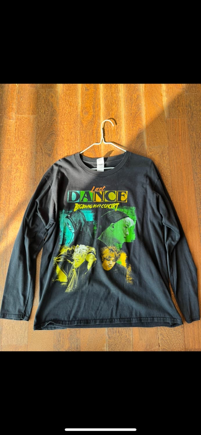 빅뱅 지디 라스트댄스 밴드티 롱슬리브 상품이미지3