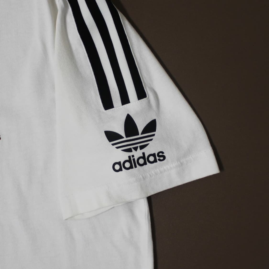 Adidas 아디다스 트레포일 화이트 라운드 반팔 상품이미지3
