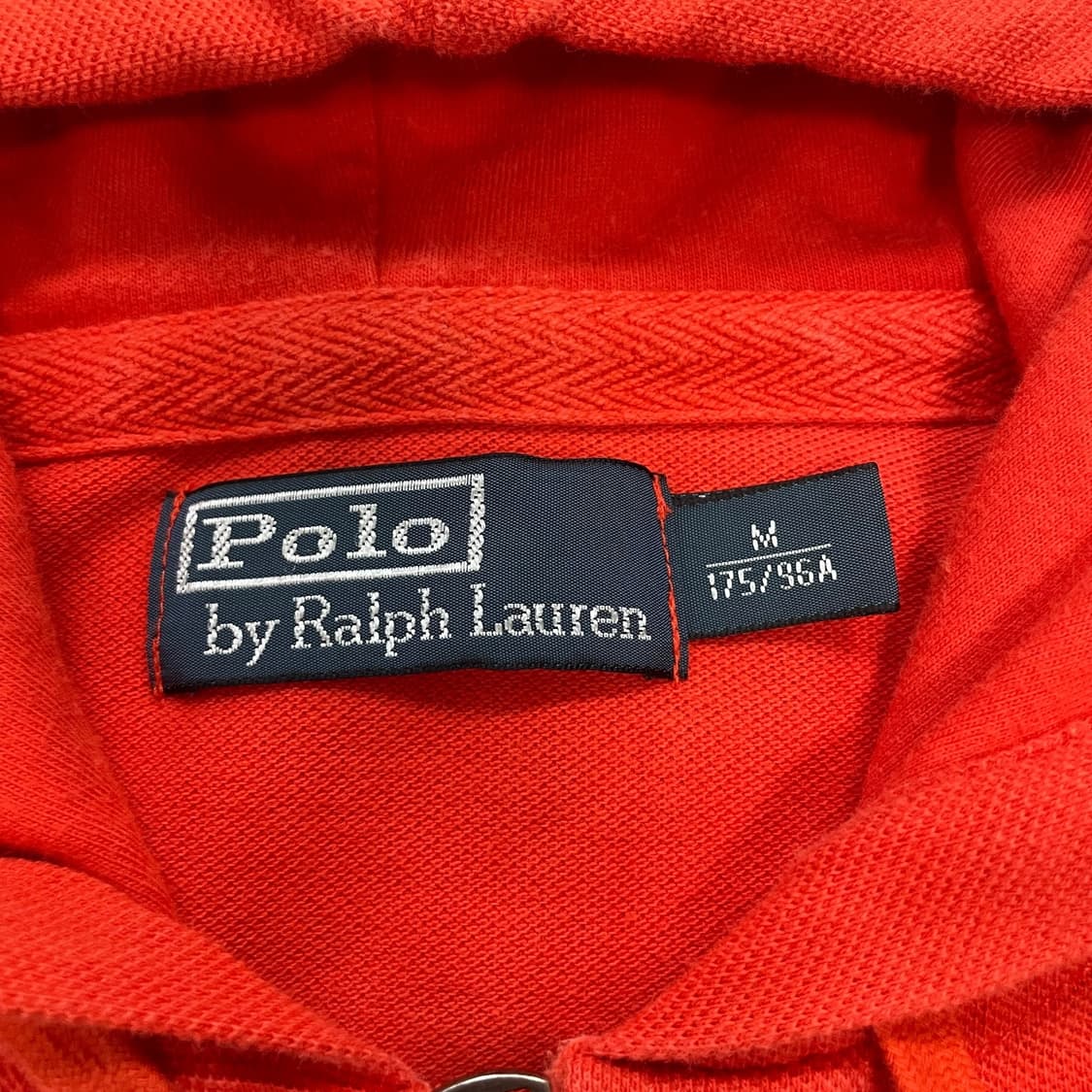 폴로 랄프로렌 포니 로고 후드집업 오렌지 상품이미지4