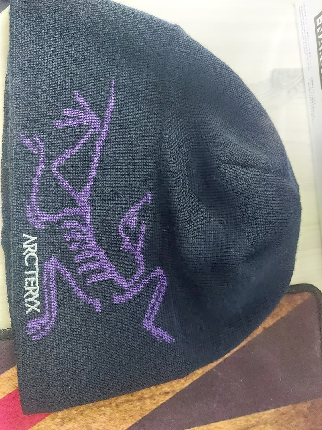 아크테릭스 버드 헤드 토크 비니 블랙 상품이미지2