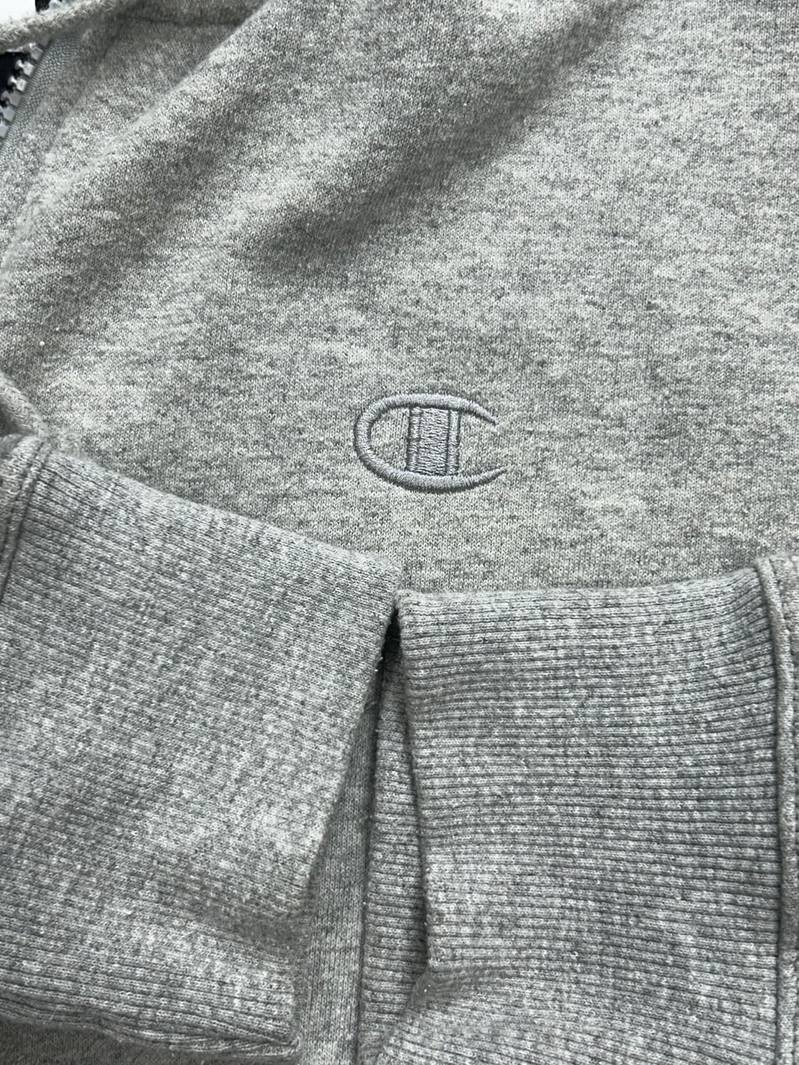 챔피온 그레이 후드집업 L 상품이미지6