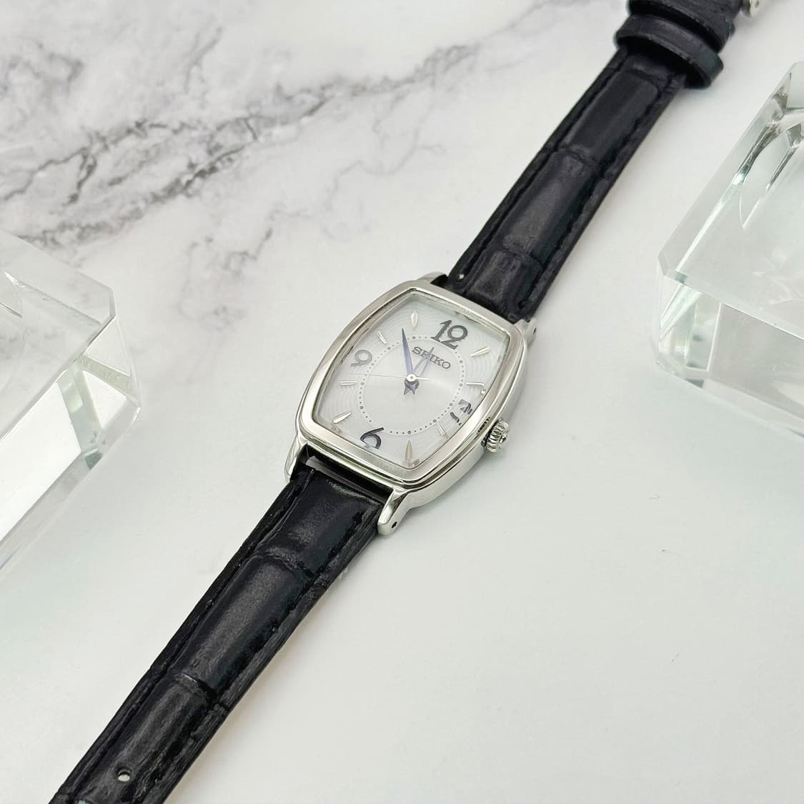 빈티지 세이코 실버 토노 아라비아 워치 상품이미지4